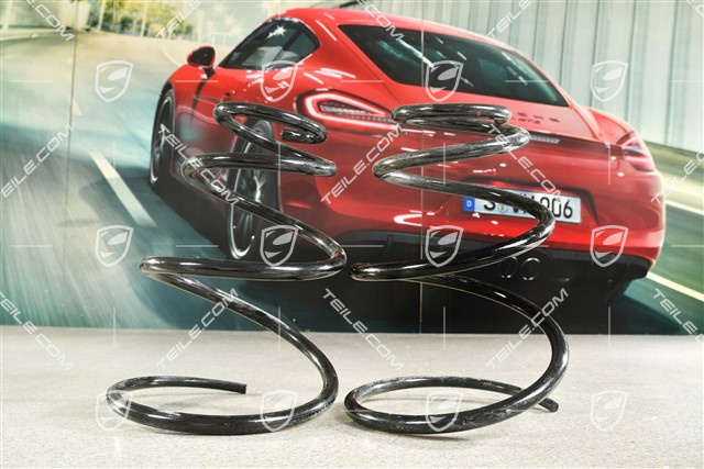 Schraubenfeder, Serienfahrwerk, Kennzeichnung Grün/Grün/Rot, L+R