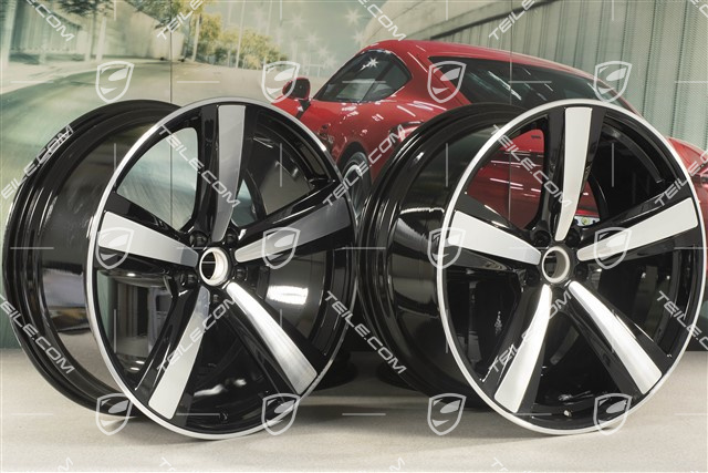 21-inch "Exclusive Design Sport", alloy wheels set, 9J x 21 ET26 + 10J x 21 ET19