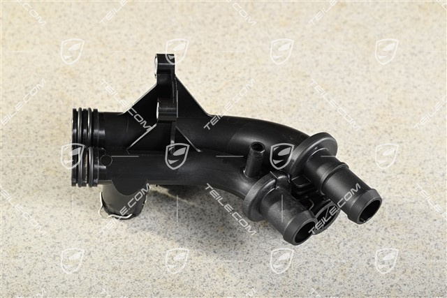 Engine coolant outlet flange / neck