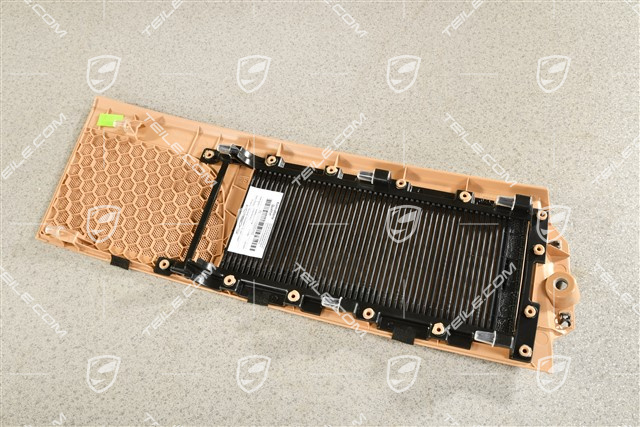 Abdeckung mit rollo für Ablagefach / Handschuhfach / Handschuhkasten, hinten, Luxorbeige, L