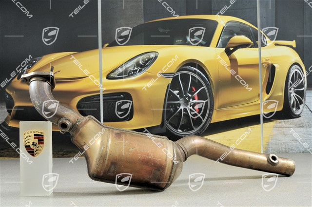 Catalytic converter, GT3 / GT3 RS MK2, 3.6L 280KW, cyl. 1-3, L Catalytic converter, GT3 / GT3 RS MK2, 3.6L 280KW, cyl. 1-3, L