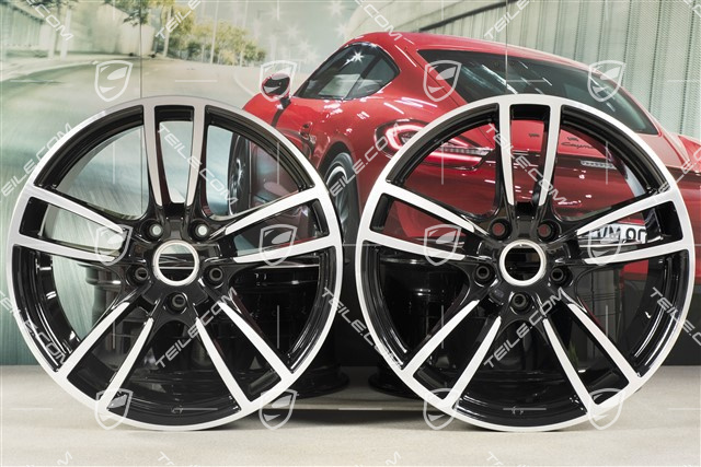 20" Cayenne Sport COUPE Design Felgensatz, 10,5J x 20 ET55 + 9J x 20 ET50, Exclusiv