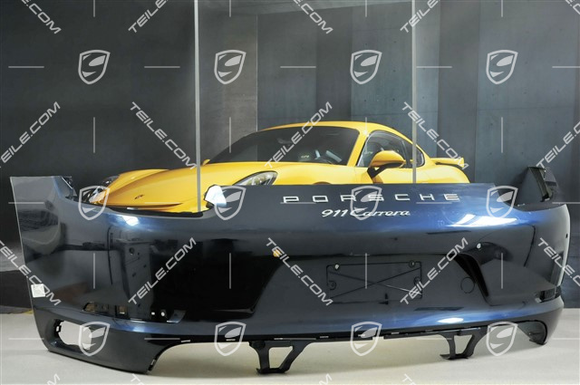 Zderzak tylny, C4/C4S, z wydechem sportowym, z otworami na czujniki parkowania