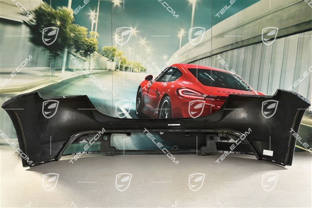 Stoßstange / Stossfänger hinten, mit Einparkhilfe Löcher