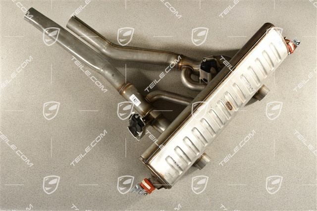 Coupe GTS, Rear silencer / muffler