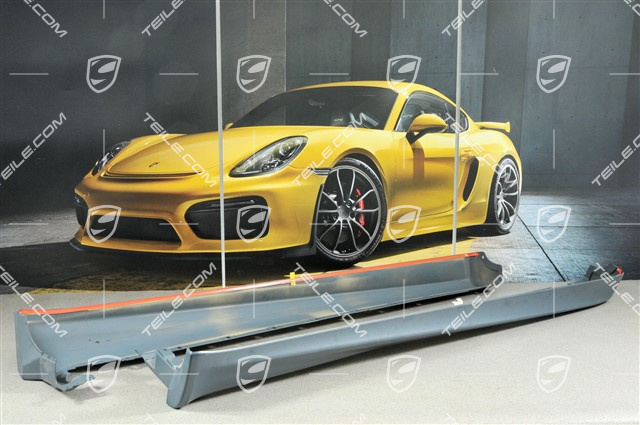 GT3 / Aero Kit Osłony progów bocznych, model 2002 (Facelift), komplet zawiera mocowania, L+R