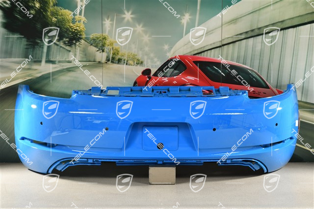 Zderzak tylny, z otworami na czujniki parkowania ParkAssist i na kamerę, USA