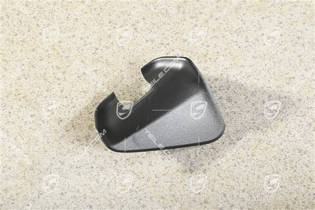 Blende / Führung für Gurtschloss, Hinten, Schwarz, L