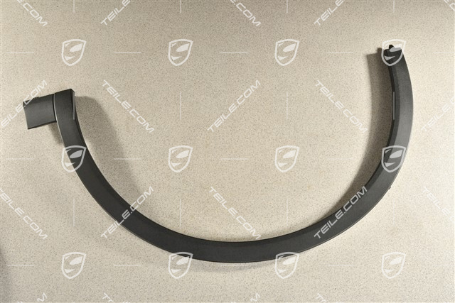 Wheel arch cover, Black matte, L