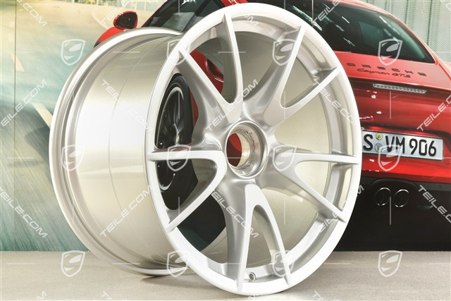 19-inch GT3 RS wheel, central locking, 12J x 19 ET48, silver