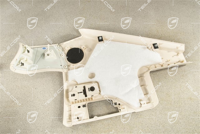 Tapicerka bagażnika, Skóra, Cream, L