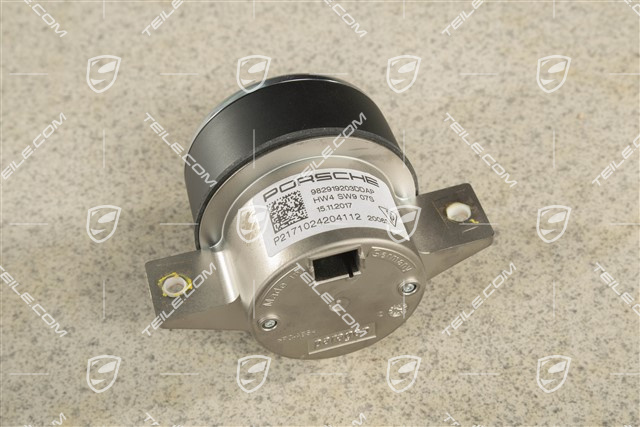 Stopwatch, black-coloured instrument dials