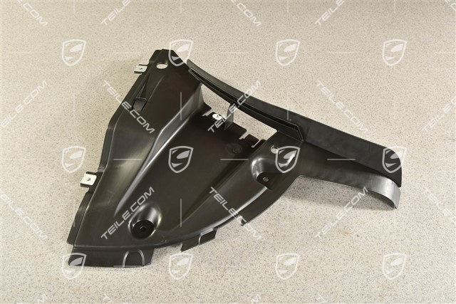 Turbo, Osłona podwozia, przednia część, czarna, R