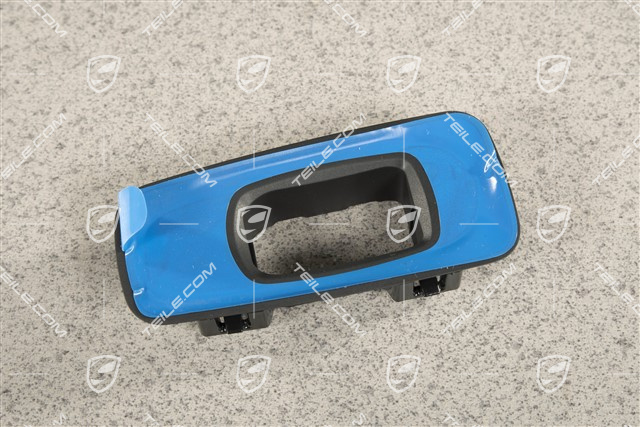 Obudowa przycisku sterowania szyby, strona pasażera, czarna, R