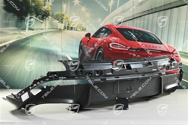 Lower bumper trim/diffuser, rear, Sport Design/GTS/electric tow bar