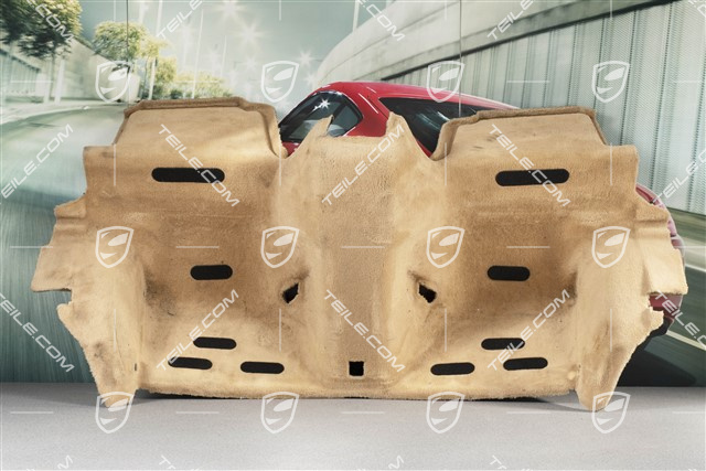 Wykładzina tylna pod siedziska, beżowa, Cabrio