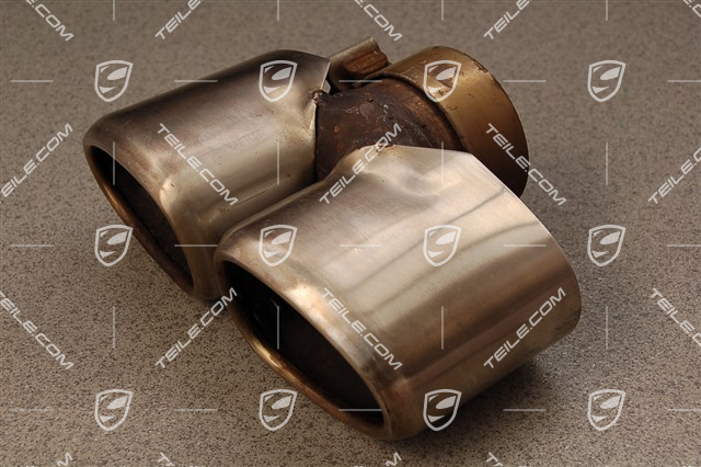 Dual tailpipe, Boxster S