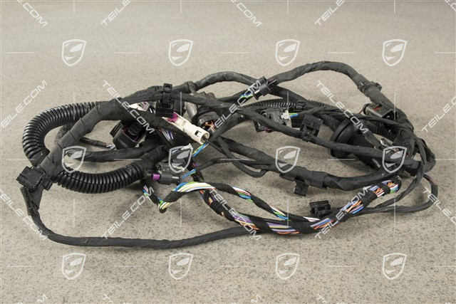 Kabelstrang, Stossfänger hinten, Einparkhilfe und Real Topview