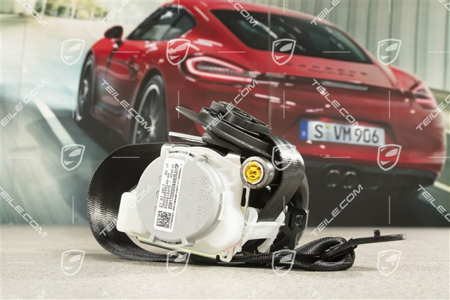 Pas bezpieczeństwa, tylny, Czarny, L