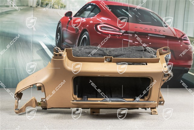 Ablagefach / Handschuhfach / Handschuhkasten, hinten, Sandbeige, L