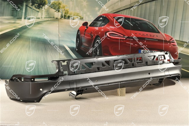 Stossfänger hinten, Spoiler Blende / Unterteil