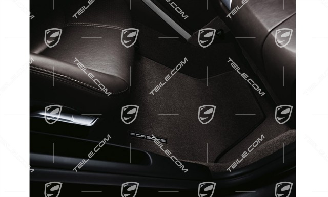 Komplet dywaników podłogowych, 2-częściowy, modele z BOSE Surround Sound-System, czarny