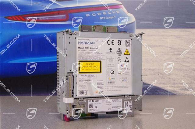 Central computer / DAB radio TV  navi with cell phone / mobile phone preparation