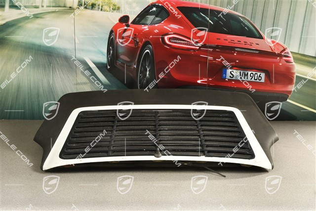 Rear spoiler set, with wiper, inkl. polyuret. rim, Carrera