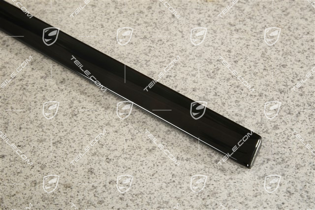 Listwa ozdobna, pakiet aluminium, czarna, R