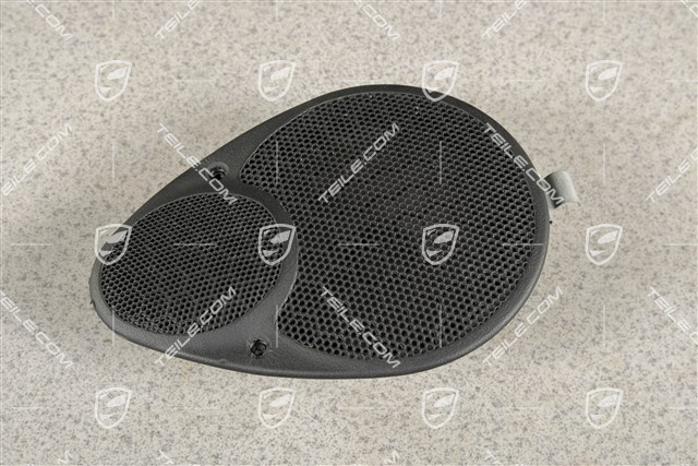 Głośnik tylny, Czarny, skóra, soundsystem Harmann analogowy, Coupe/Targa L / Cabrio R