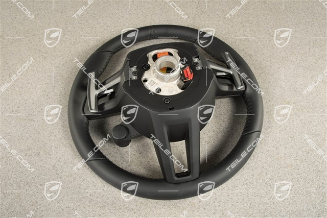 Sportlenkrad GT Leder, Schwarz, Multifunktion, Heizung, Sport Chrono Plus