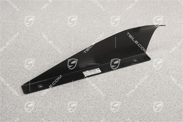 Deflector / Air duct / baffle, rear underbody, R