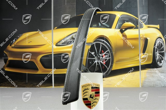 Uchwyt, część górna, czarny/popielaty, L