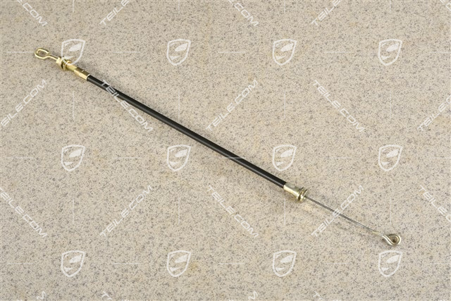 Bowden cable for tailgate lock