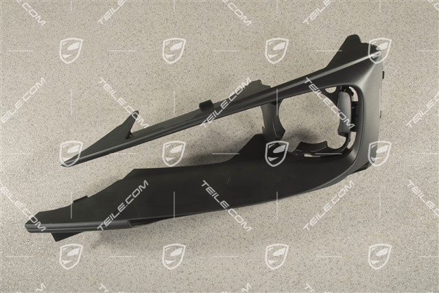 Lamelka / blenda kratki zderzaka, Matowa czarna, ACC, R