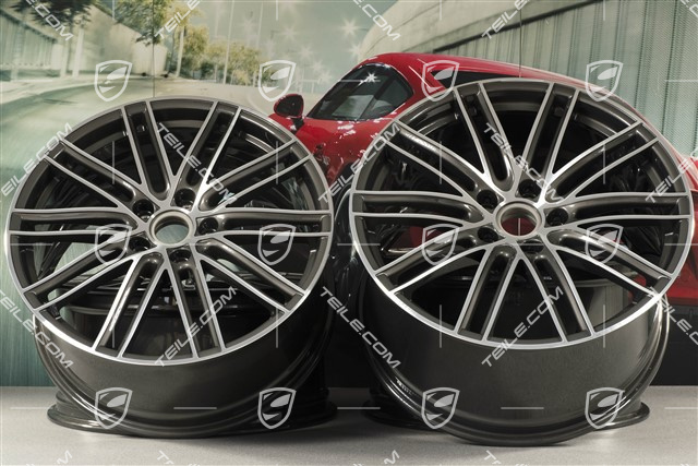 21" Komplet felg Turbo IV, 9,5J x 21 ET71 + 11,5J x 21 ET69