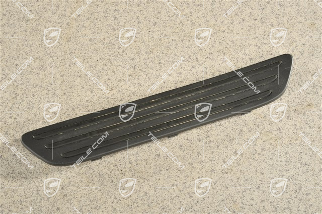 Einstiegleiste Blende, hinten, Titanschwarz, R