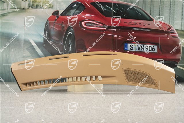 Blenda / osłona nawiewów konsoli / deski rozdzielczej,  beżowa, R