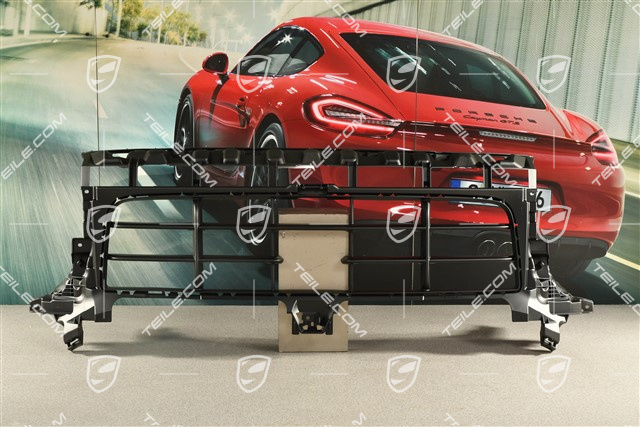 Sport Design, Kratka środkowa przedniego zderzaka z ACC, Czarny mat