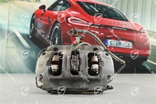 Black fixed caliper, rear axle, R