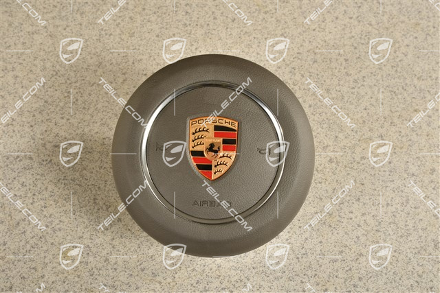 Steering wheel Airbag, leatherette, Agate Grey
