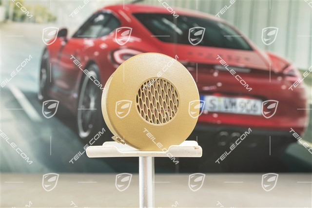 Dashboard side vent, cover / trim / rosette, Savannah Beige