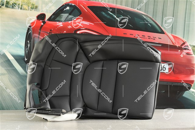 Back seat, Backrest cover, Leather, R