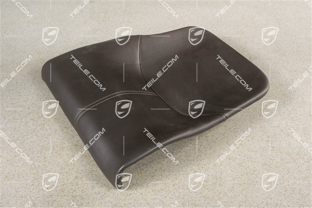 Back seat lower / cushion, Cabrio, leather, Cocoa, R