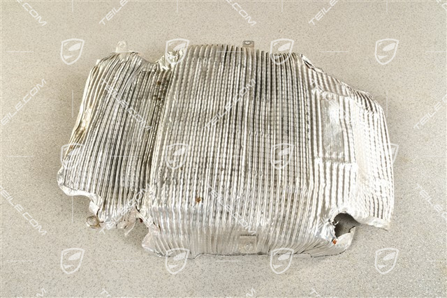 Heat protection / shield centre, rear