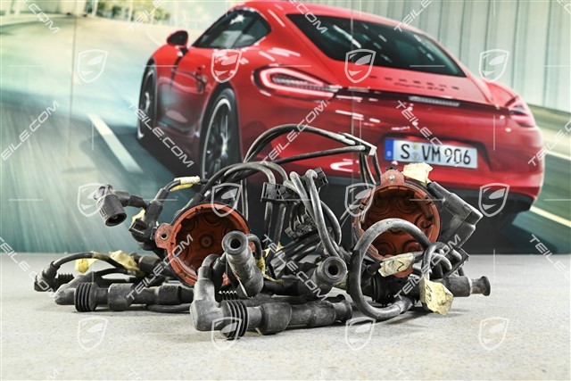 Kopułki rozdzielacza zapłonu komplet z kablami