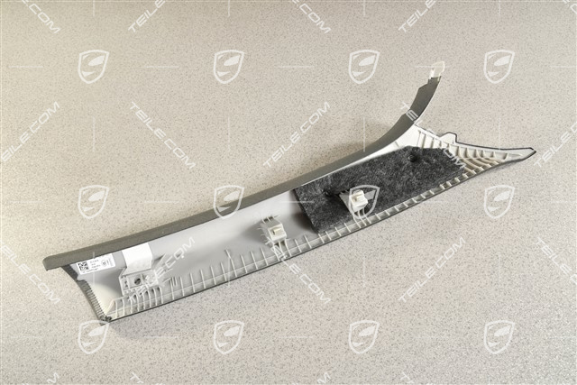 Verkleidung von A-Säule, Schiefergrau, L