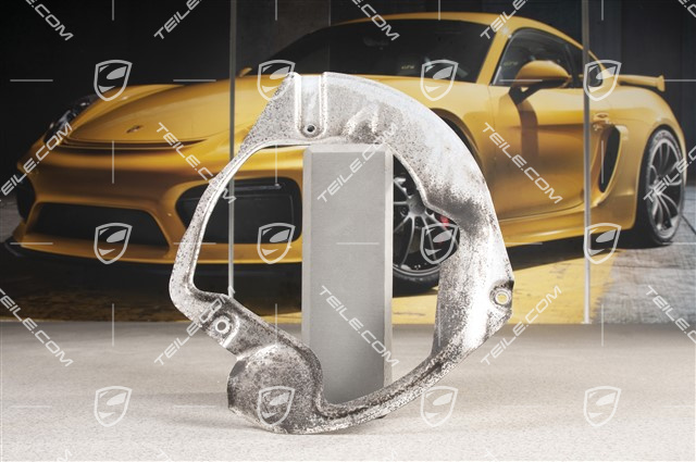 Front axle disc brake protective plate, R