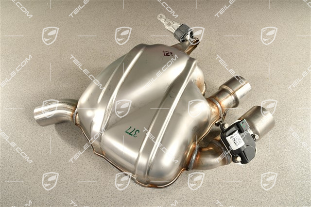 2,9 / 3,0L, Tłumik końcowy układu wydechowego sportowego, L