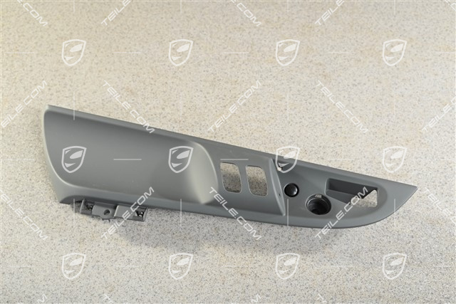 Einsatz, Griffschale, Steingrau, L